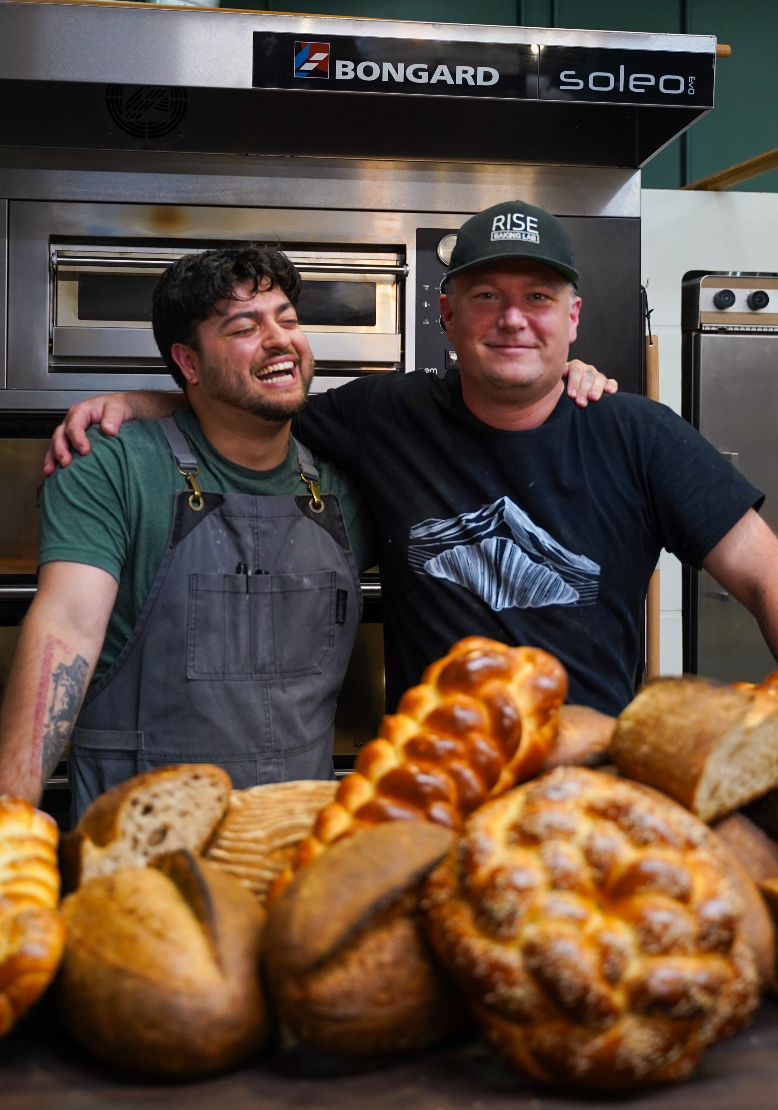 Mark and Luis - Rise Baking Lab Team