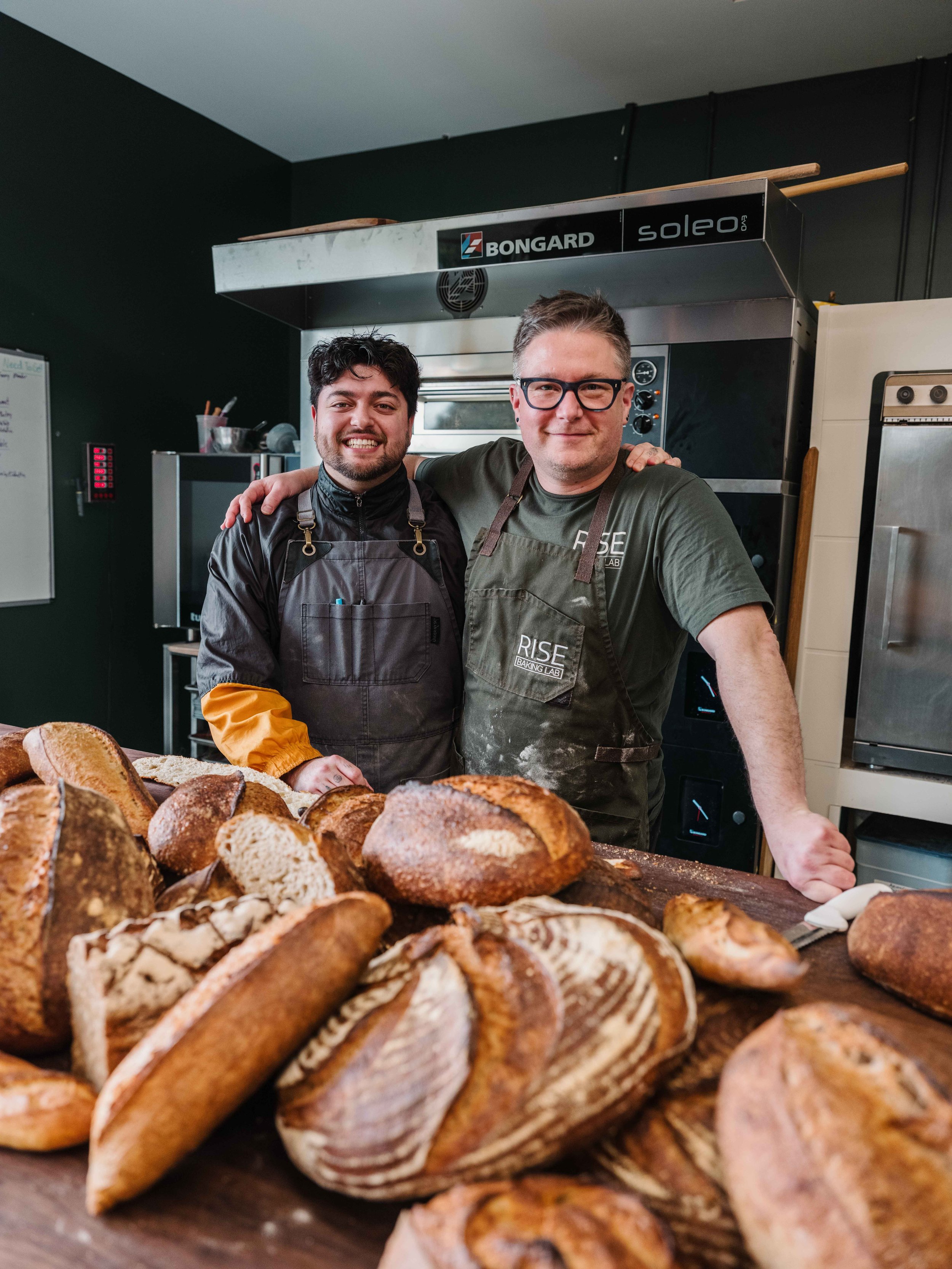 Mark and Luis - Rise Baking Lab Team